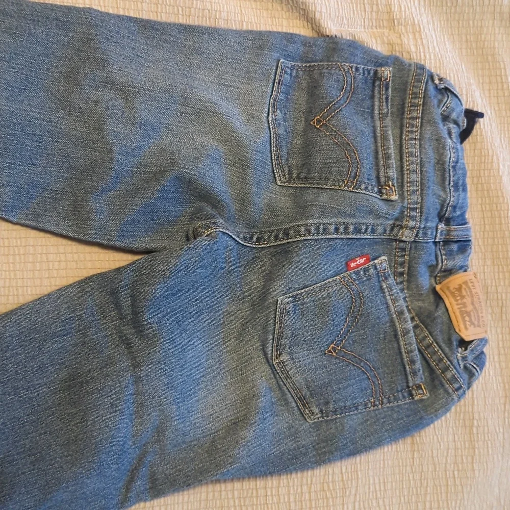 Girls 6X skinny Levi jeans stretchy - Picture 3 of 3